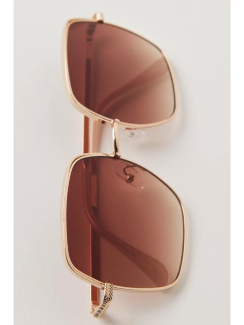 FREE PEOPLE Lacie Oversize Square Sunglasses