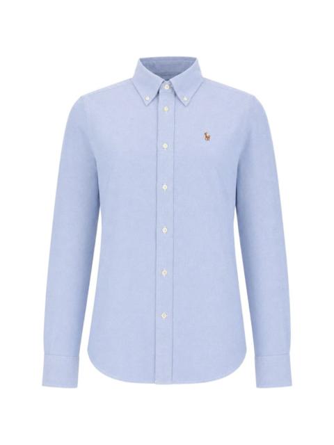 Polo Ralph Lauren embroidered-logo button-down shirt