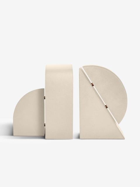 ASSOULINE Cubist Bookends Set - Stone