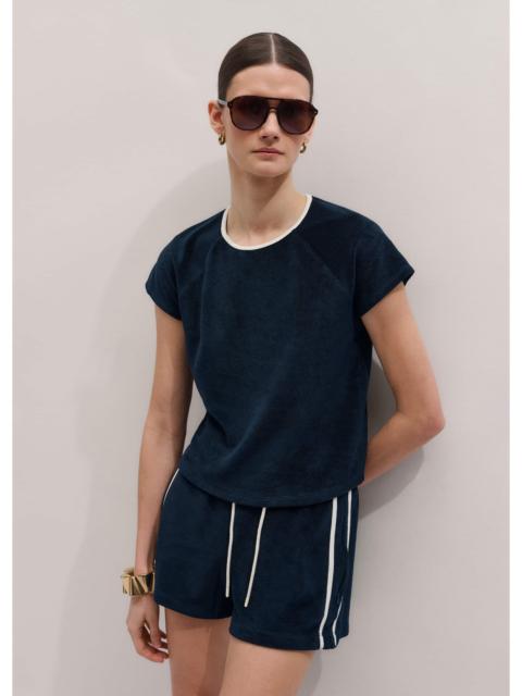 ME+EM Rib Trim Baby Tee