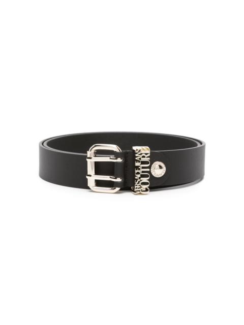 VERSACE JEANS COUTURE logo-lettering buckle belt