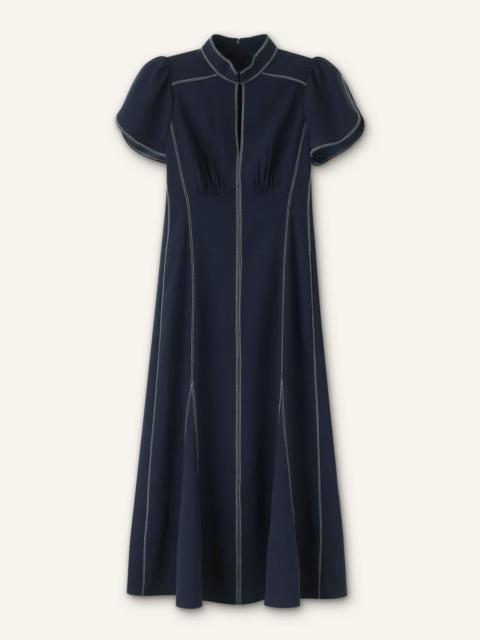 ME+EM Topstitch Midi Dress