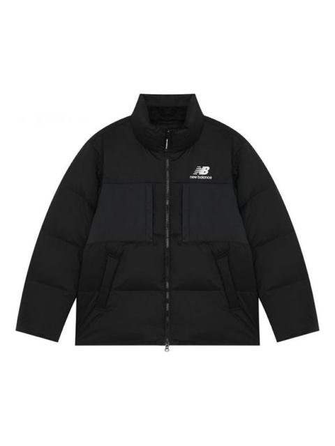 New Balance Short Down Jacket 'Black' 5PB43053-BK