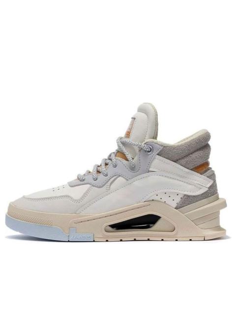 (WMNS) Li-Ning Superwave Premium Mid 'White Grey' AGCR268-1