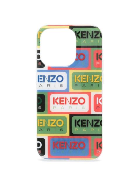 KENZO logo-print Iphone 14 Pro case