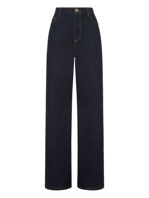 PHILIPP PLEIN logo-plaque jeans