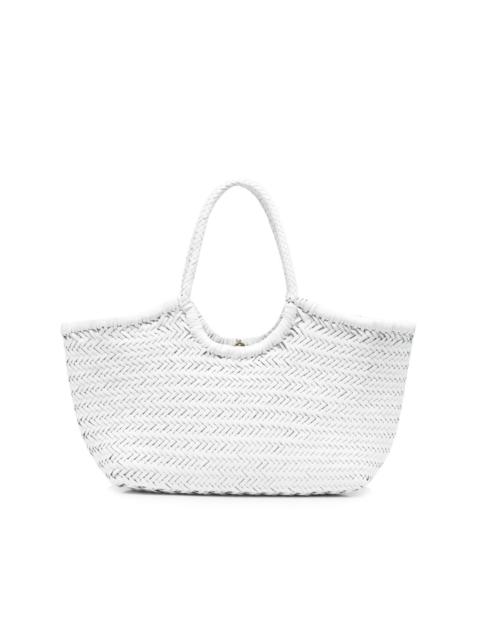 DRAGON DIFFUSION woven leather shoulder bag