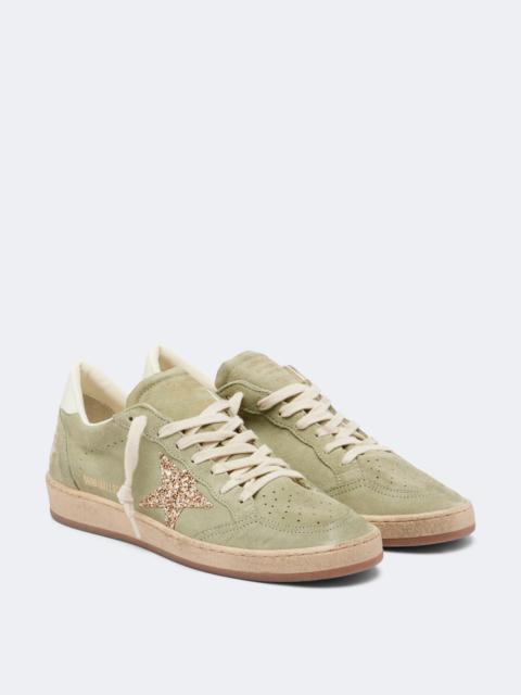 Golden Goose Ball Star glitter suede sneakers