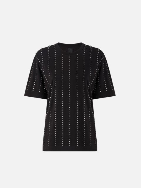 T-SHIRT WITH JEWEL STRIPES