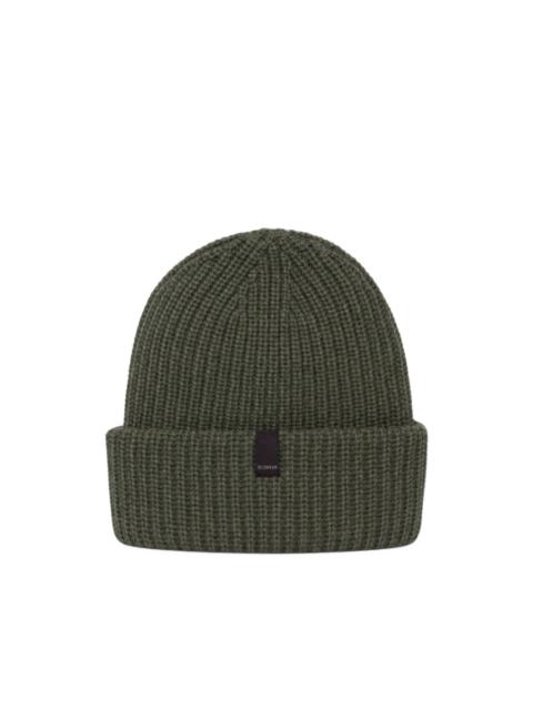 SLOWEAR ribbed-knit beanie hat