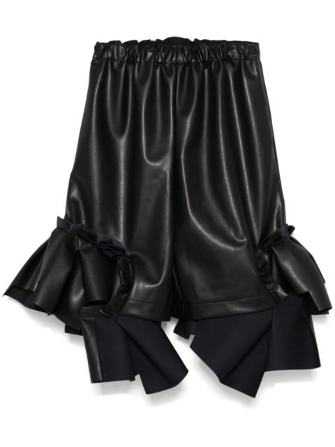 Comme Des Garçons ruffle shorts