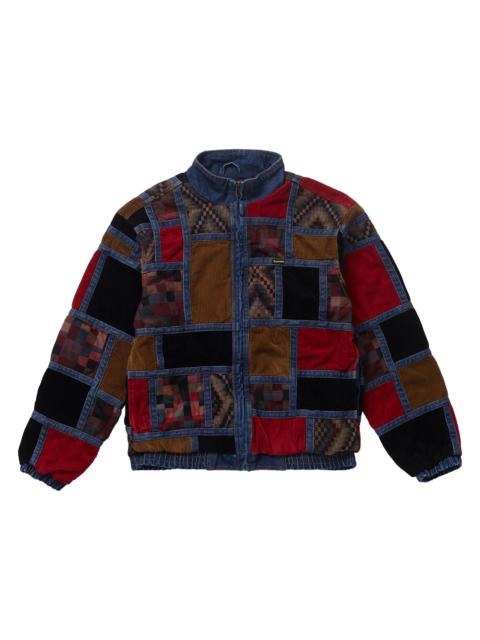 Supreme Supreme Patchwork Harrington Jacket Multicolor | REVERSIBLE