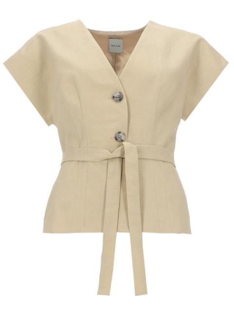 Paul Smith Paul Smith Linen Top with Belt
