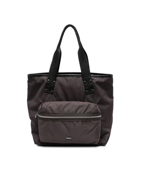 sacai detachable-pouch tote bag