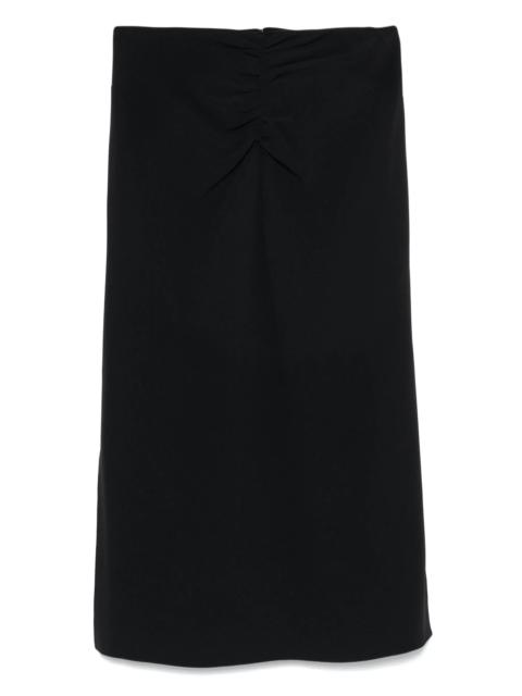 Etro Gathered Midi Skirt