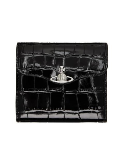 Vivienne Westwood Black Hunter Flap Wallet