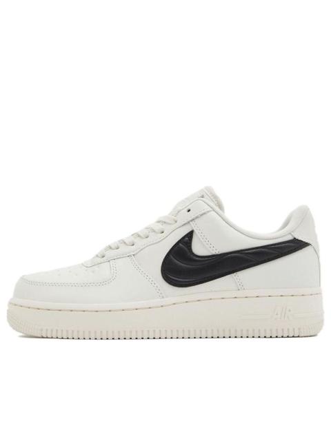 (WMNS) Nike Air Force 1 '07 Quilted Swoosh 'Beige Black' FV1182-001