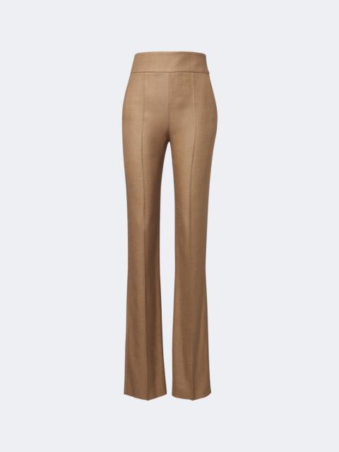 Valentino Silk and wool straight pants