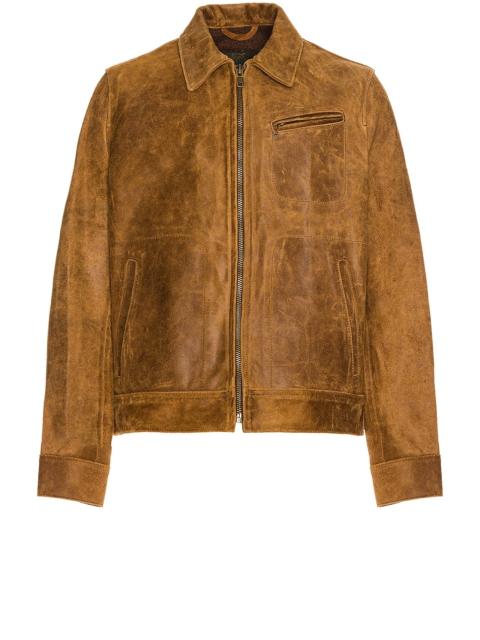 Schott Duke Unlined Rough Suede Jacket