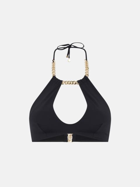Stella McCartney Iconic Chain Halter Bikini Top