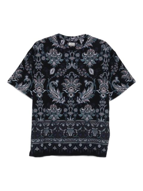 Etro paisley-print cotton T-shirt