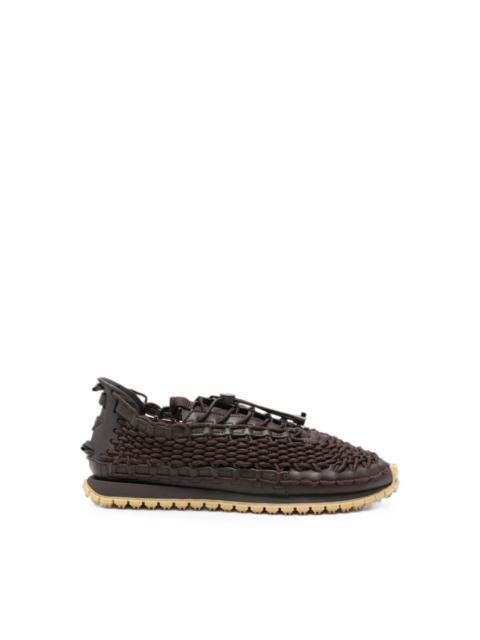 EMPORIO ARMANI Knitted sneakers
