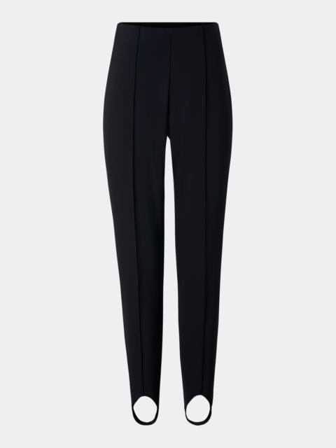 BOGNER Elaine Softshell Stirrup Pants with Gussets in Black