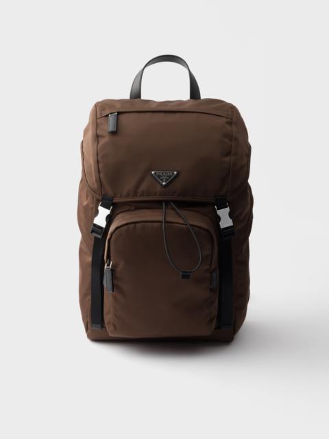 Prada Re-Nylon and Saffiano leather backpack