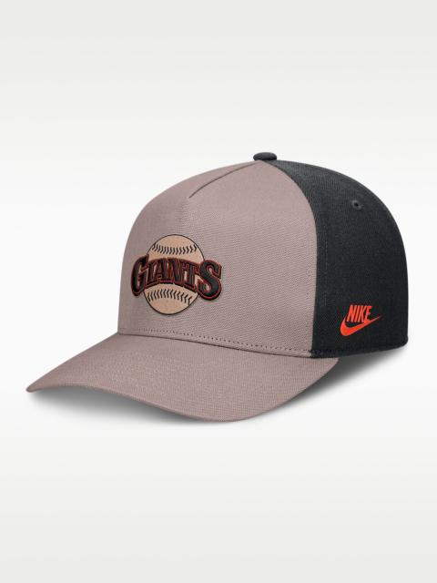 Nike San Francisco Giants Cooperstown Rise Men's Nike MLB A-Frame Adjustable Hat