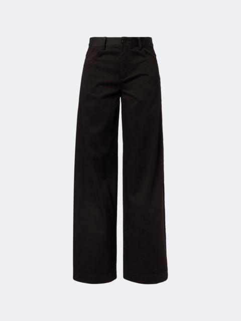 Vince Cotton twill wide-leg pants