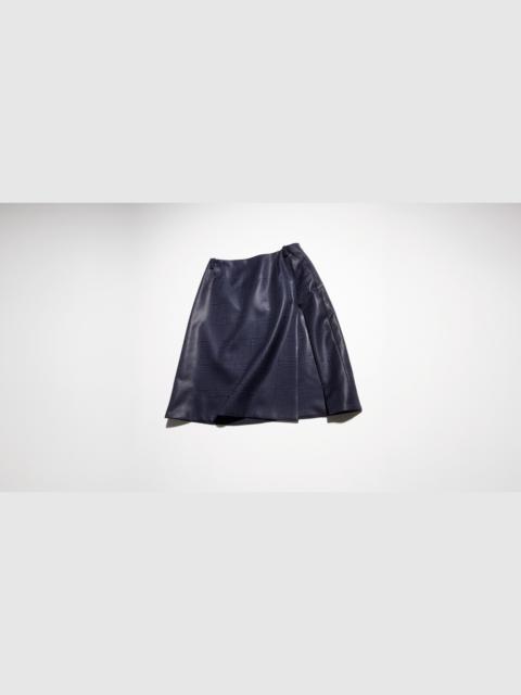 GUCCI Prince of Wales chintzed wool mini skirt