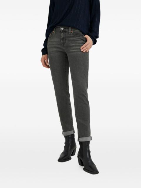 Levi's mid-rise jeans