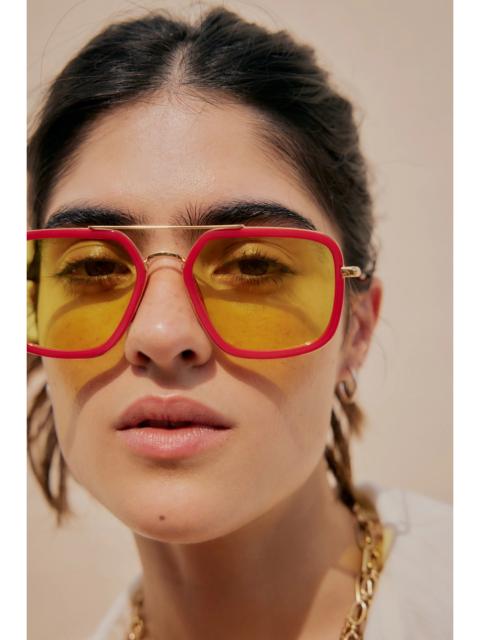 FREE PEOPLE Luna Classic Aviator Sunglasses