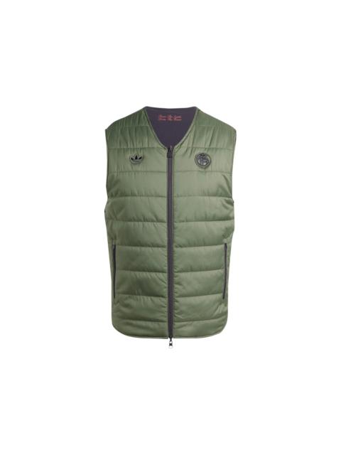 adidas adidas FC Bayern Terrace Icons Vest Aurora Black Base Green