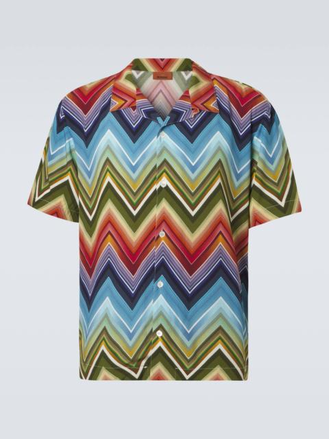 Missoni Zigzag bowling shirt