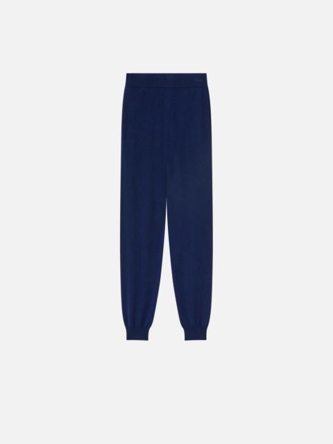 PINKO KNIT CASHMERE-BLEND JOGGERS