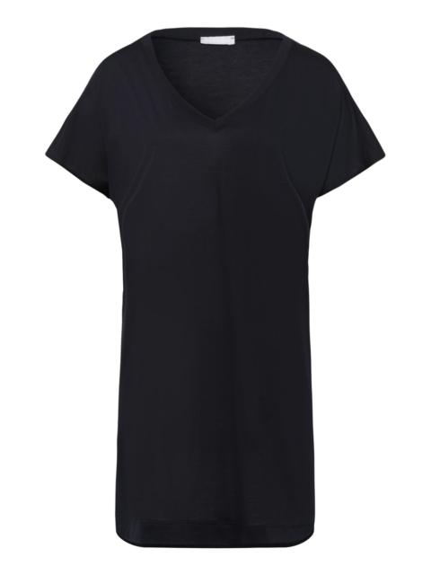 HANRO Laura Cotton Blend V-Neck Bigshirt