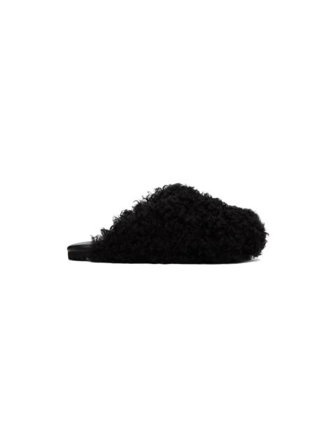 STAND STUDIO Black Candace Slippers