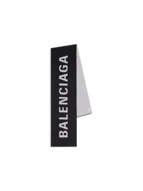 BALENCIAGA Women's Balenciaga Macro Scarf in Black