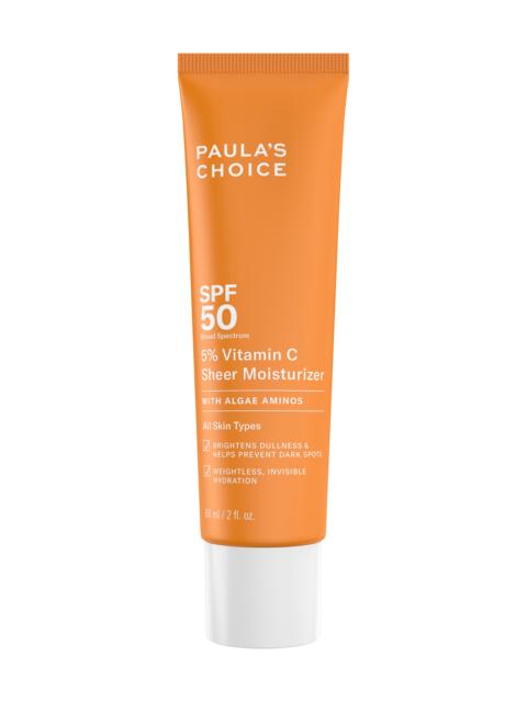Paula's Choice 5% Vitamin C Sheer Moisturizer SPF 50