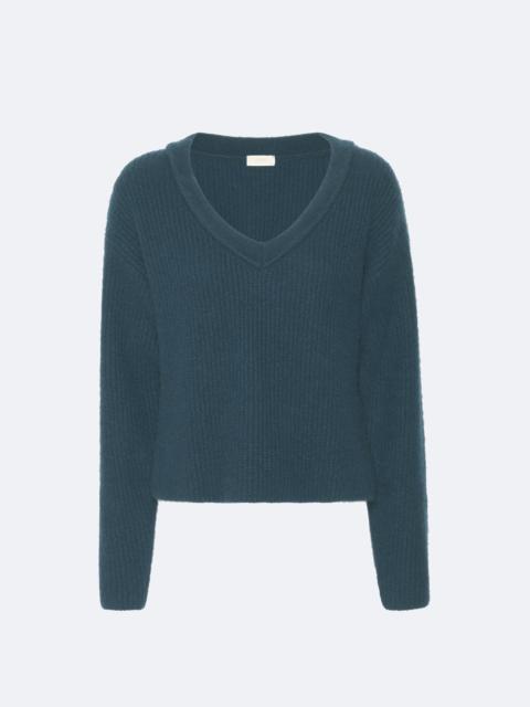 LAPOINTE Cashmere V Neck Sweater