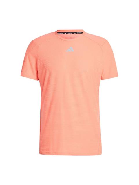 adidas adidas Win Confidence Running HEAT.RDY T-Shirt 'Pink' IB7381