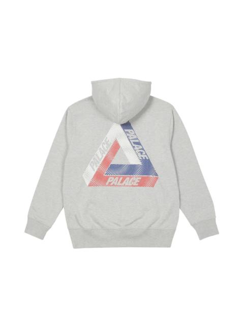 PALACE Palace Swirl Tri-Ferg Hood Grey Marl