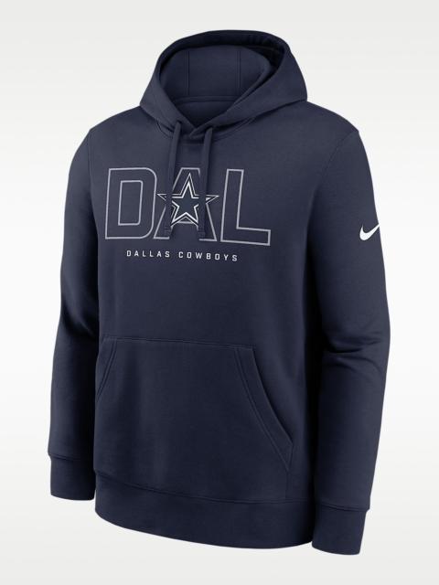 Nike Dallas Cowboys Busted Play Club Men's Nike NFL Pullover Hoodie