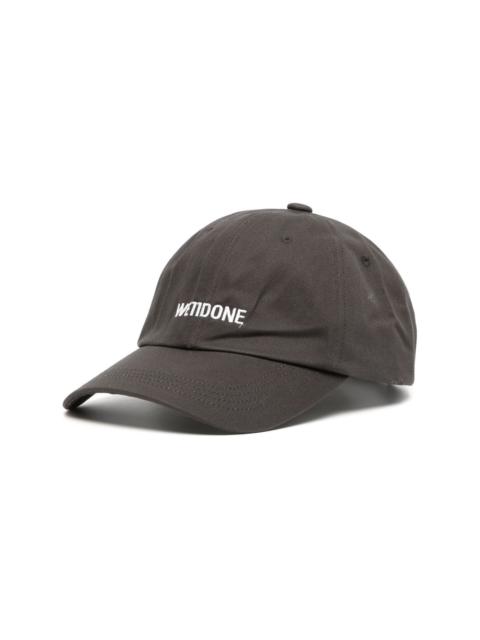 We11done logo-embroidered cotton cap
