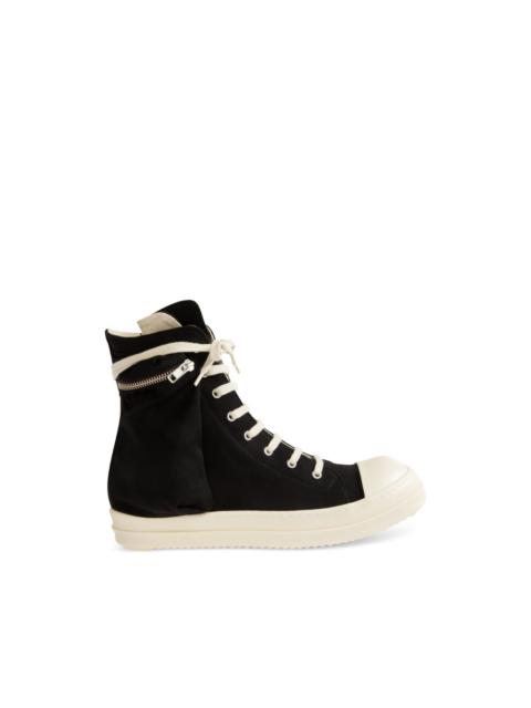 Rick Owens DRKSHDW zip cargo sneakers