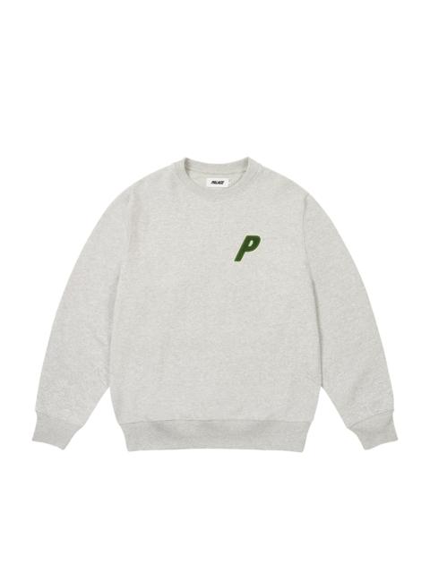 PALACE CHENILLE TRI-FERG CREW GREY MARL