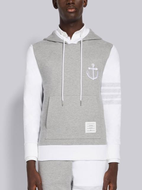 Fun-Mix Lightweight Anchor Loopback 4-Bar Hoodie