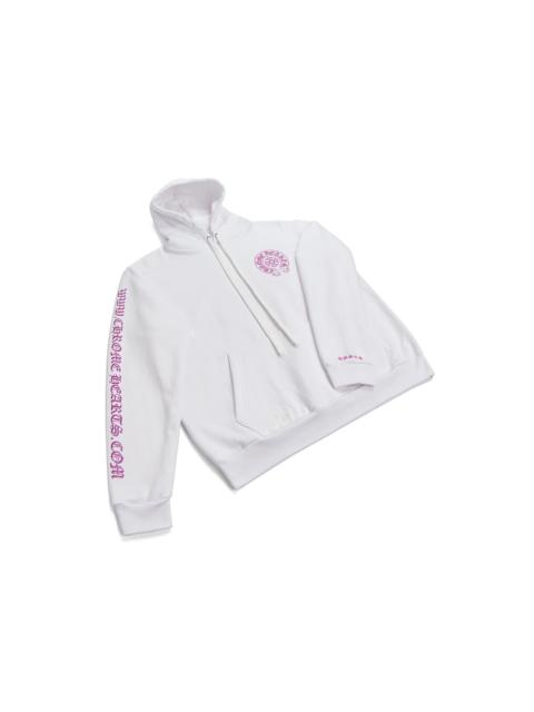 Chrome Hearts Chrome Hearts WWW.CHROMEHEARTS.COM Hoodie Purple Glitter