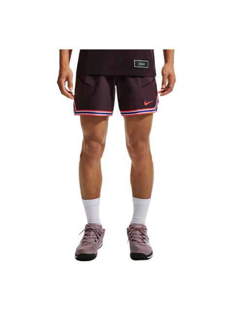 Nike Nike Court Slam x Carlos Alcaraz Dri-FIT Shorts Asia Sizing 'Magenta Gray Bright Deep Red' IM5792-64